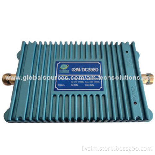 GSM/DCS 980 Cellphone Signal Booster, 110-220V AC Working VoltageNew